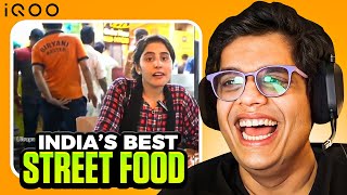 INDIAS BEST STREET FOOD iQOOMemeNights [upl. by Photina]