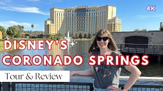 DISNEYS CORONADO SPRINGS RESORT Walkthrough amp Tour  Walt Disney World 4K [upl. by Gunzburg]