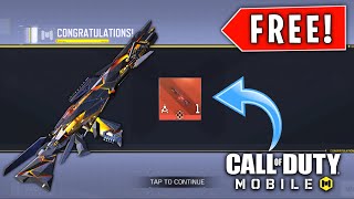 New Redeem Code Codm  how to get FREE M13 Morningstar Skin In Cod Mobile  Codm Season 6 [upl. by Aileahcim659]