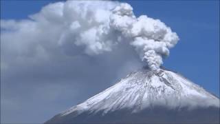 Los Volcanes Popocatépetl e Iztaccíhuatl vistos desde Nealtican [upl. by Gibbons]