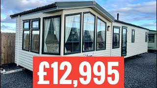 Offsite static caravan for sale Scotland UK double glazed amp central heated Willerby Aspen 37x12 2bed [upl. by Erasaec]