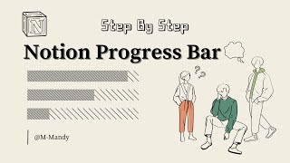 Notion Progress Bar  Step By Step [upl. by Durrell564]