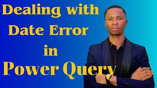 How to fix Date Error in Power Query powerbi powerquery timeintelligence [upl. by Slocum]