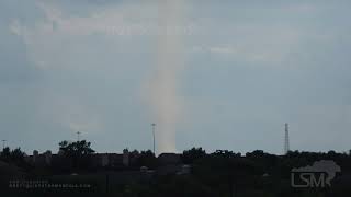 08312021 Lewisville TX  Tall Landspout Tornado [upl. by Nohsid349]