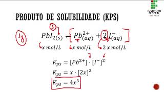 Constante do Produto de Solubilidade [upl. by Mateusz]