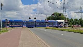 Spoorwegovergang Blerick Venlo  Dutch Railroad Crossing [upl. by Piotr]