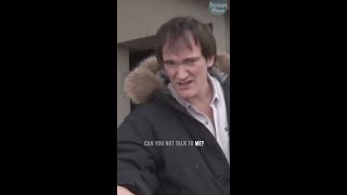 Quentin Tarantino ATTACKS ANNOYING paparazzi shorts [upl. by Baruch550]