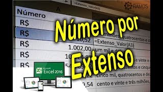 📈 Como escrever um número por extenso no Excel  Curso Excel Grátis  Aula Extra Excel [upl. by Barnie]