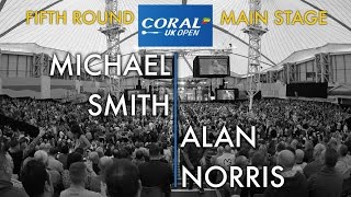 2017 Coral UK Open of Darts Round 5 Smith vs Norris [upl. by Ellesor563]