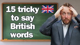 15 very tricky words to say in a modern British RP accent  Top tips to master pronunciation [upl. by Itak347]