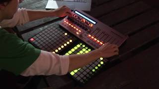 Novation  ZeRO SL MkII and Launchpad [upl. by Maurili119]