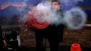 How to Make Giant Smoke Rings  Cool Science Experiment [upl. by Atnoid]