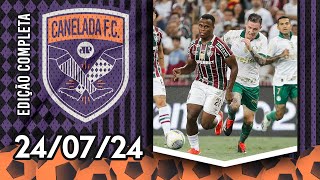 Palmeiras PERDE para o Fluminense Flamengo VENCE no FIM São Paulo EMPATA com Botafogo  CANELADA [upl. by Trillbee]