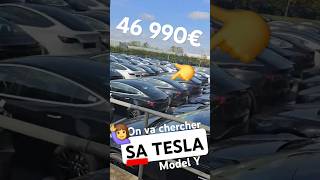 Réception de la Tesla Model Y de Madame Tesla NewCar firstvlog [upl. by Rolyks]