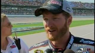 Dale Earnhardt Jr pushes Jimmie Johnson to win at Talladega [upl. by Rayna]