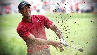 Tiger Woods  Every Shot from His Amazing FinalRound 64 in the 2018 PGA Championship [upl. by Eisac]