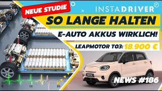 ElektroautoAkkus So lange halten sie wirklich  Leapmotor T03 für unter 19000€ 🤑  News 186 [upl. by Grose411]