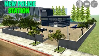 Upgrading New Police Station In Indian Bike Driving 3D [upl. by Annice]