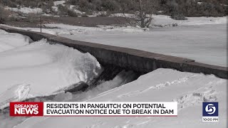 Panguitch residents urged to be alert prepared for evacuation after latest assessment at dam [upl. by Notsirt]