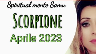 Scorpione Aprile 2023 previsioni🔮tarocchi🔮 [upl. by Huey634]