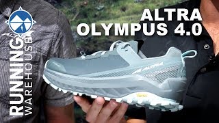 Altra Olympus 40 First Look  A Highly Cushioned Trail Favorite just got Lighter [upl. by Nnylatsirk296]