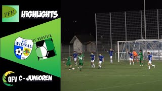 Highlights FC Widnau vs FC Rebstein C Junioren 25092024 [upl. by Eniamreg]