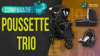 ⭐️ MEILLEURE POUSSETTE TRIO 2022  Comparatif amp Guide dachat [upl. by Yraek656]