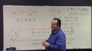 Manifolds tangent space of manifold cont from Ch 3 Lees Smooth Manifolds 13024 part 3 [upl. by Lupe]