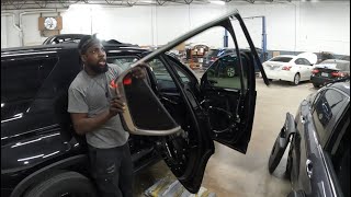 2020 CHEVY TRAVERSE how to take the door glass out the handle and the door trim panel [upl. by Sylvie508]