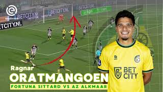 Ragnar Oratmangoen  Full Highlights vs AZ Alkmaar [upl. by Julianna]