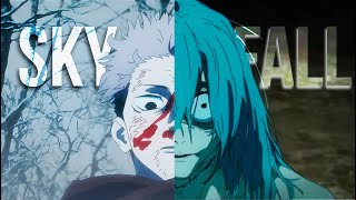 Jujutsu Kaisen WHERE YOU GO I GO SKYFALL AMV [upl. by Sarge]