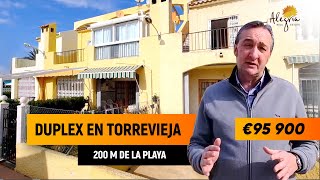 Duplex en Torrevieja Vivienda en España cerca de la playa Agencia inmobiliaria Alegria [upl. by Picardi]