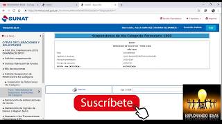 SUSPENSION DE RETENCIONES DE CUARTA CATEGORIA  SUNAT 2019 [upl. by Atsejam]