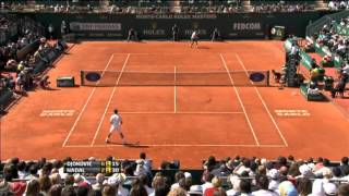 Nadals Hot Shot Forehand In 2013 MonteCarlo Final [upl. by Walke702]