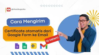 Cara Mudah Mengirim Certificate Otomatis dari Google Form ke Email Autocrat Tutorial [upl. by Nauqe]