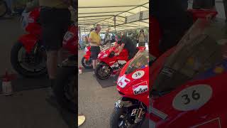 Motogp bike warmup ​​at Goodwood Festival of speed [upl. by Aynik]