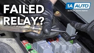 How to Diagnose a Failed Relay In Your Car Truck or SUV [upl. by Aleacin]