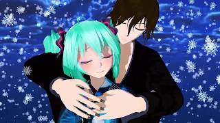 MMDSeasonal Feathers Hatsune Miku Append Sweet and VY2 [upl. by Elokyn]