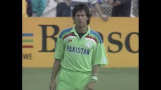 Pakistan vs New Zealand 1992 World Cup Semi Final Highlights HD Rare [upl. by Cypro125]