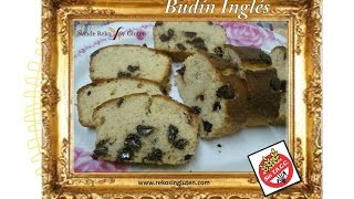 BUDIN INGLÉS SIN GLUTEN  SIN TACC  GLUTEN FREE [upl. by Glenn]