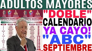 ☝️EN VIVO🎁2 CALENDARIO🔥 ADULTOS MAYORES 🎉DOBLE📆 PENSIÓN 🚨YA CAYO📢ABC👌 2 3 Y 4 DOMINGO 11 AGOSTO [upl. by Einner]