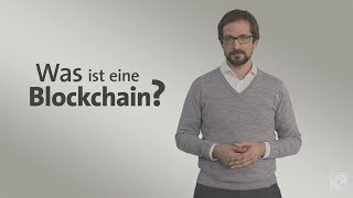 kurzerklärt Was ist eine Blockchain [upl. by Smalley]