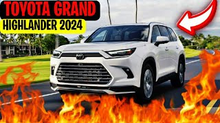 Toyota Grand Highlander 2024 Detalles Interiores y Exteriores Precio SUV de LUJO [upl. by Artenehs]