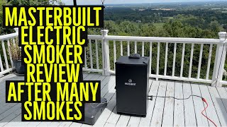 Masterbuilt Digital Electric Smoker Review After Many Smokes [upl. by Ennirroc]