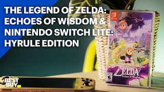 Save Hyrule with the wisdom of Princess Zelda and the Nintendo Switch Lite Hyrule Edition [upl. by Revert]