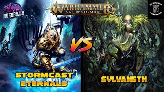 ⭐️INFORME AoS⭐️STORMCAST ETERNALS VS SYLVANETH  2000pts [upl. by Aihsenet]