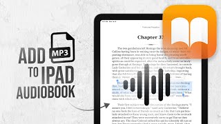 How to Add Mp3 File to iPad Audiobook tutorial [upl. by Saied]