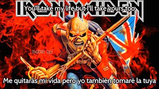 Iron Maiden  The Trooper Sub Español Lyrics HD [upl. by Nester]