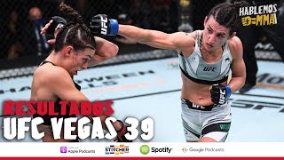 Marina Rodriguez termina la buena racha de Mackenzie Dern  Resultados UFC Vegas 39 [upl. by Blanch]