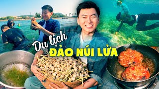 Lặn biển tìm hải sản no nê đặc sản ở đảo Lý Sơn Du lịch ẩm thực Quảng Ngãi Việt Nam [upl. by Lowenstein]